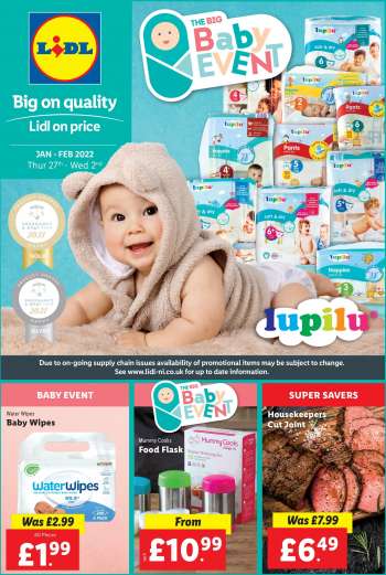 Lidl offer  - 27.1.2022 - 2.2.2022.