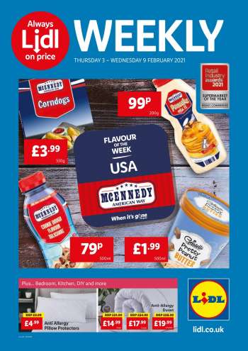 Lidl offer  - 3.2.2022 - 9.2.2022.