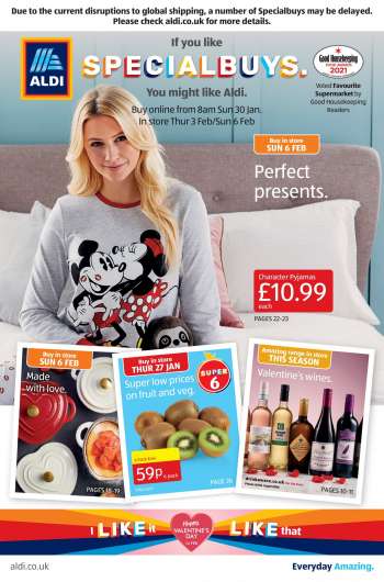 Aldi offer  - 30.1.2022 - 6.2.2022.
