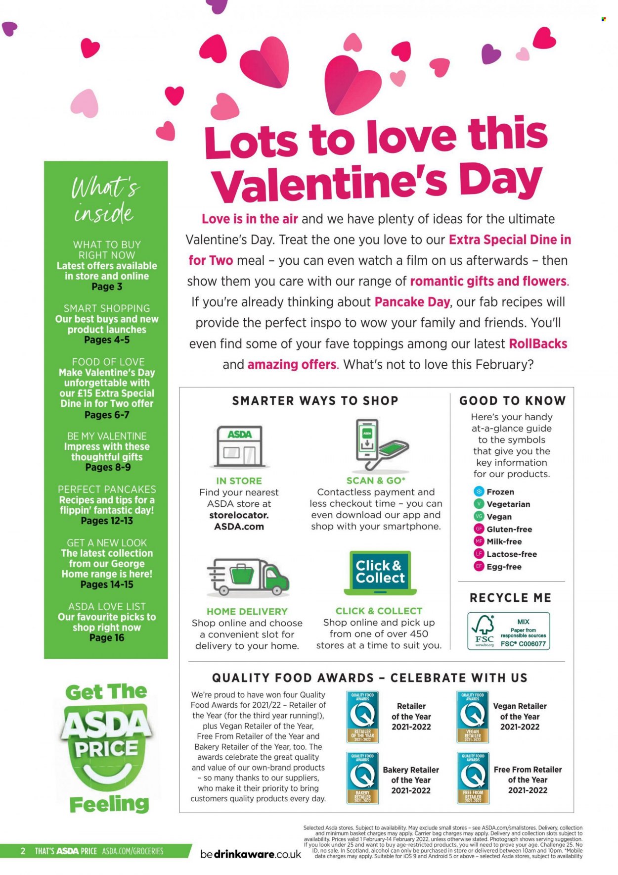 ASDA offer - 01/02/2022 - 14/02/2022. Page 2