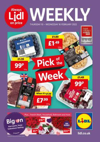 Lidl offer  - 10.2.2022 - 16.2.2022.