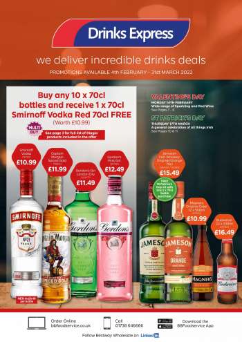 Bestway offer  - 4.2.2022 - 31.3.2022.