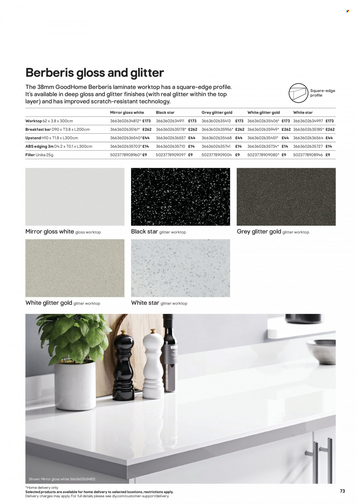 B&Q offer. Page 73