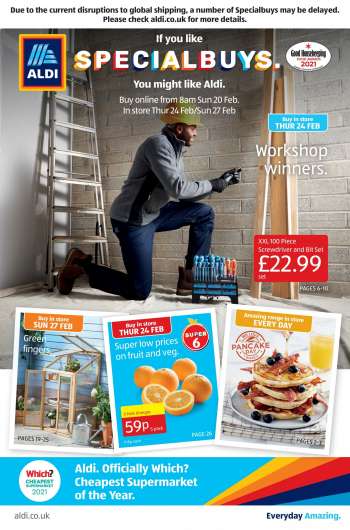 Aldi offer  - 20.2.2022 - 27.2.2022.