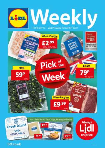 Lidl offer  - 10.3.2022 - 16.3.2022.