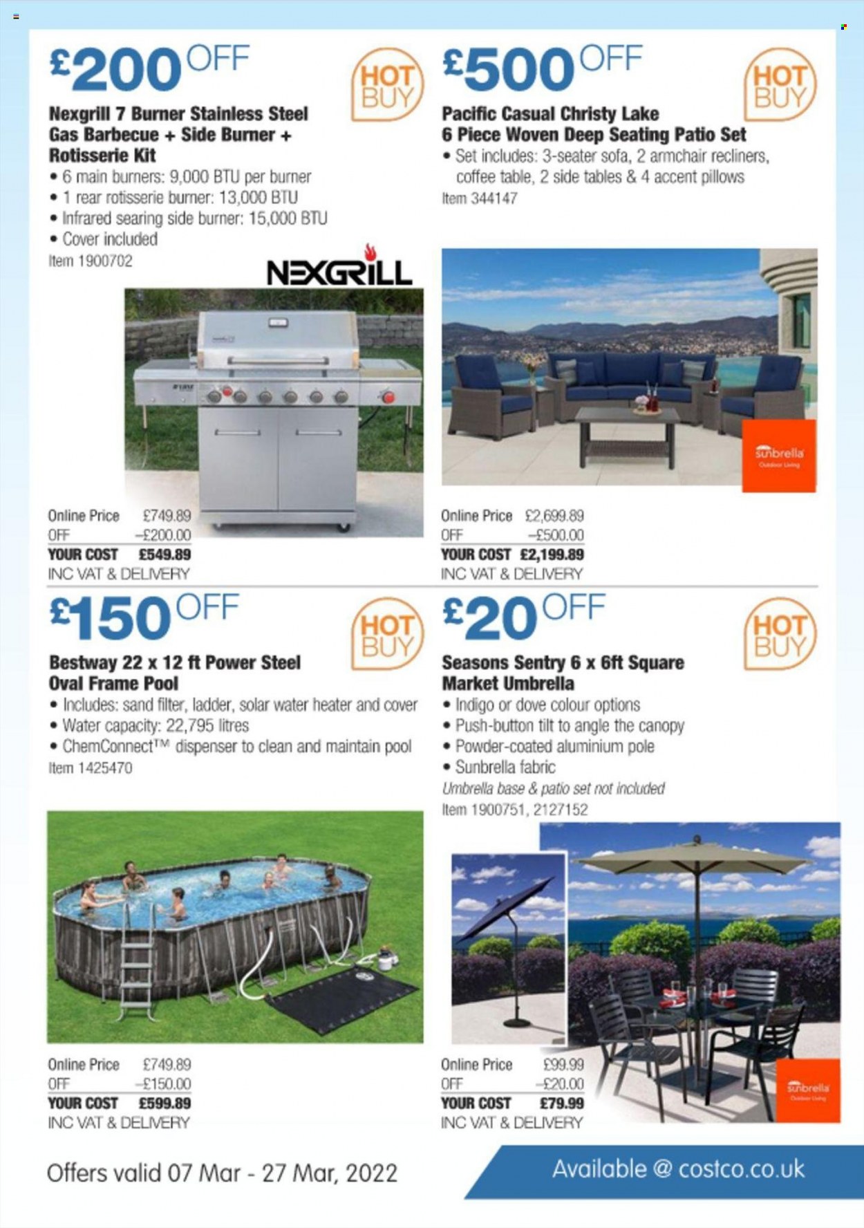 Costco offer - 07/03/2022 - 27/03/2022. Page 23