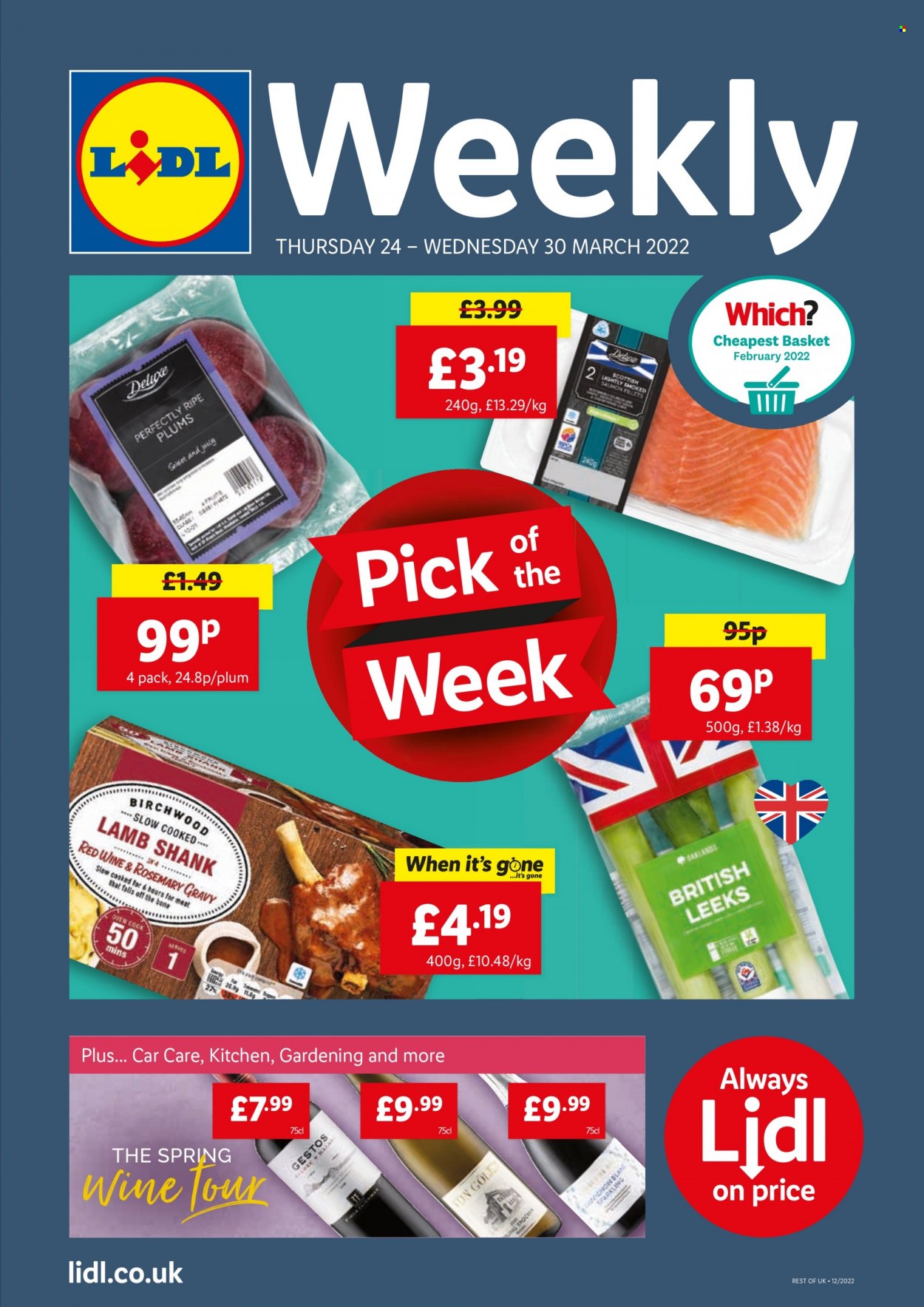 Lidl offer - 24/03/2022 - 30/03/2022. Page 1