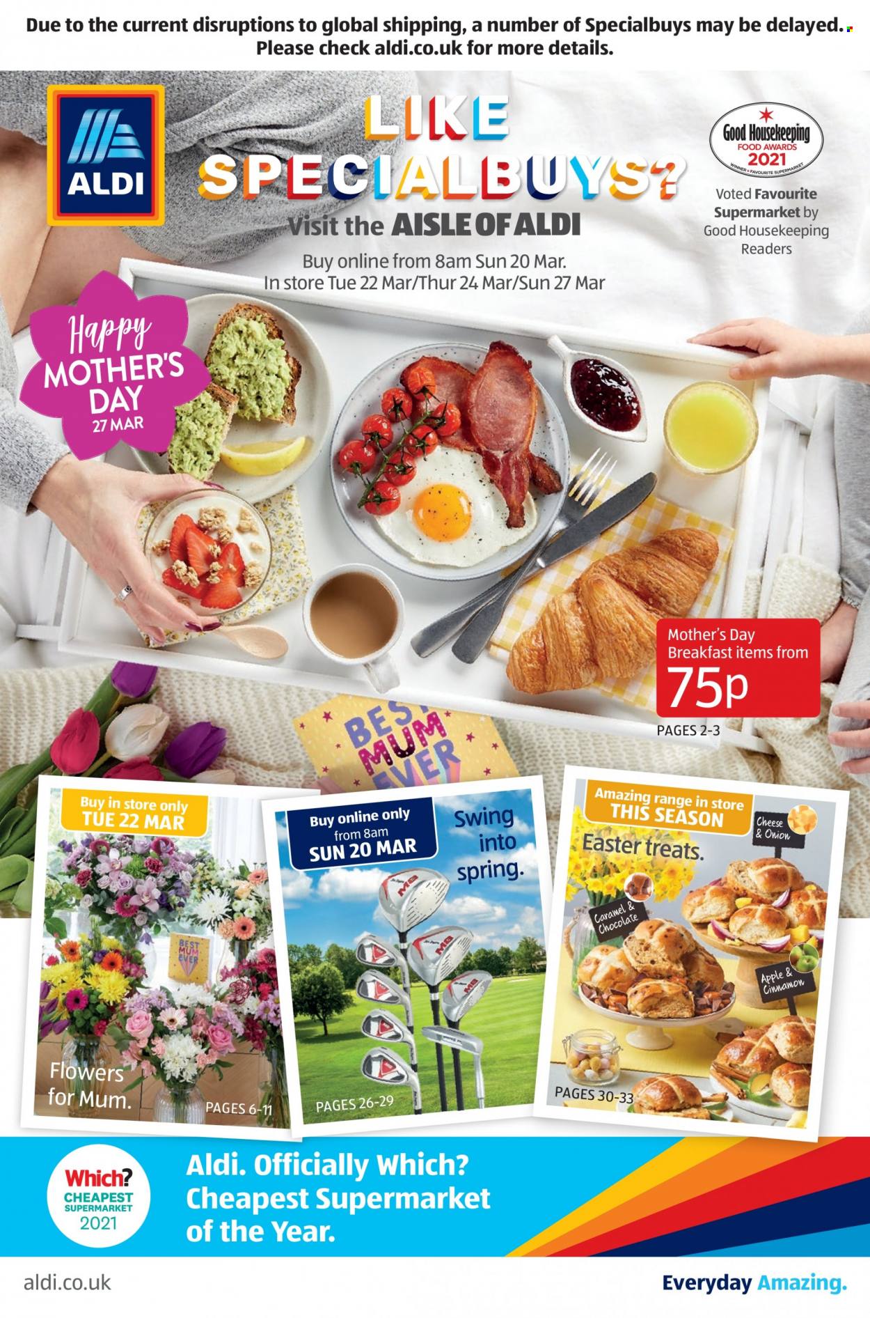 Aldi offer - 20/03/2022 - 27/03/2022. Page 1