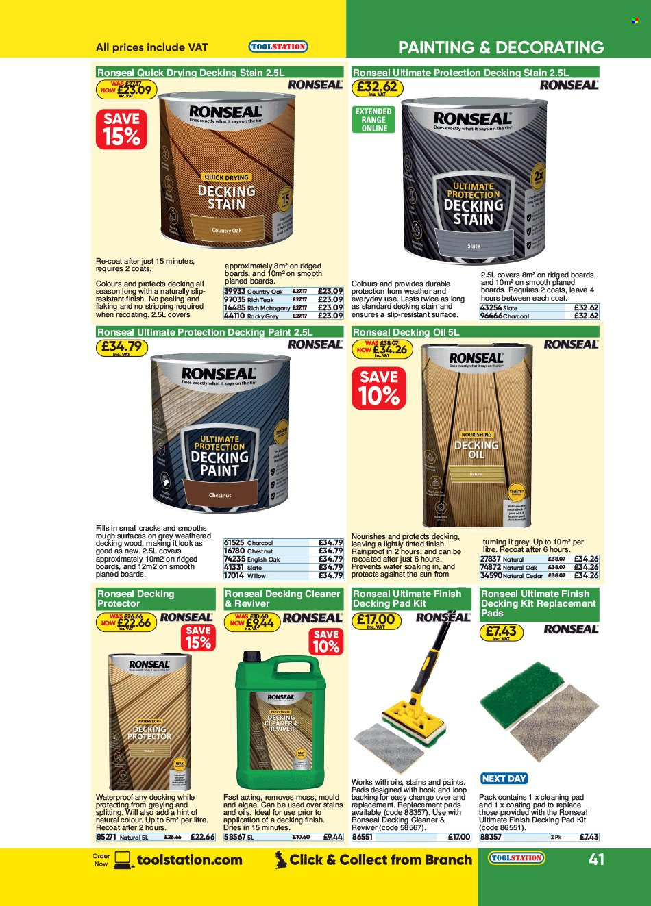 thumbnail - Toolstation offer  - Sales products - cleaner. Page 41.