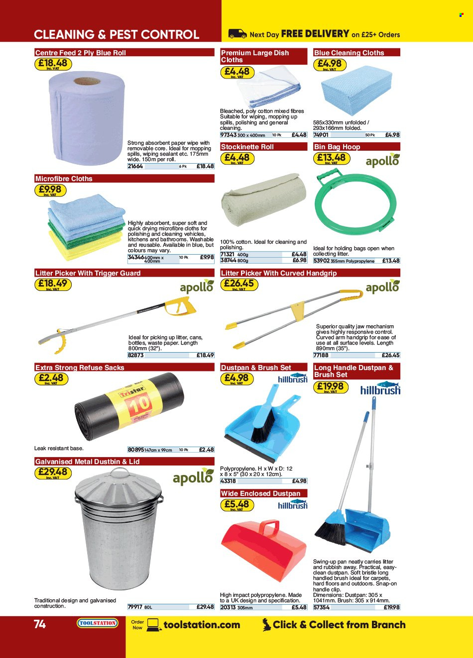 thumbnail - Toolstation offer  - Sales products - brush. Page 74.