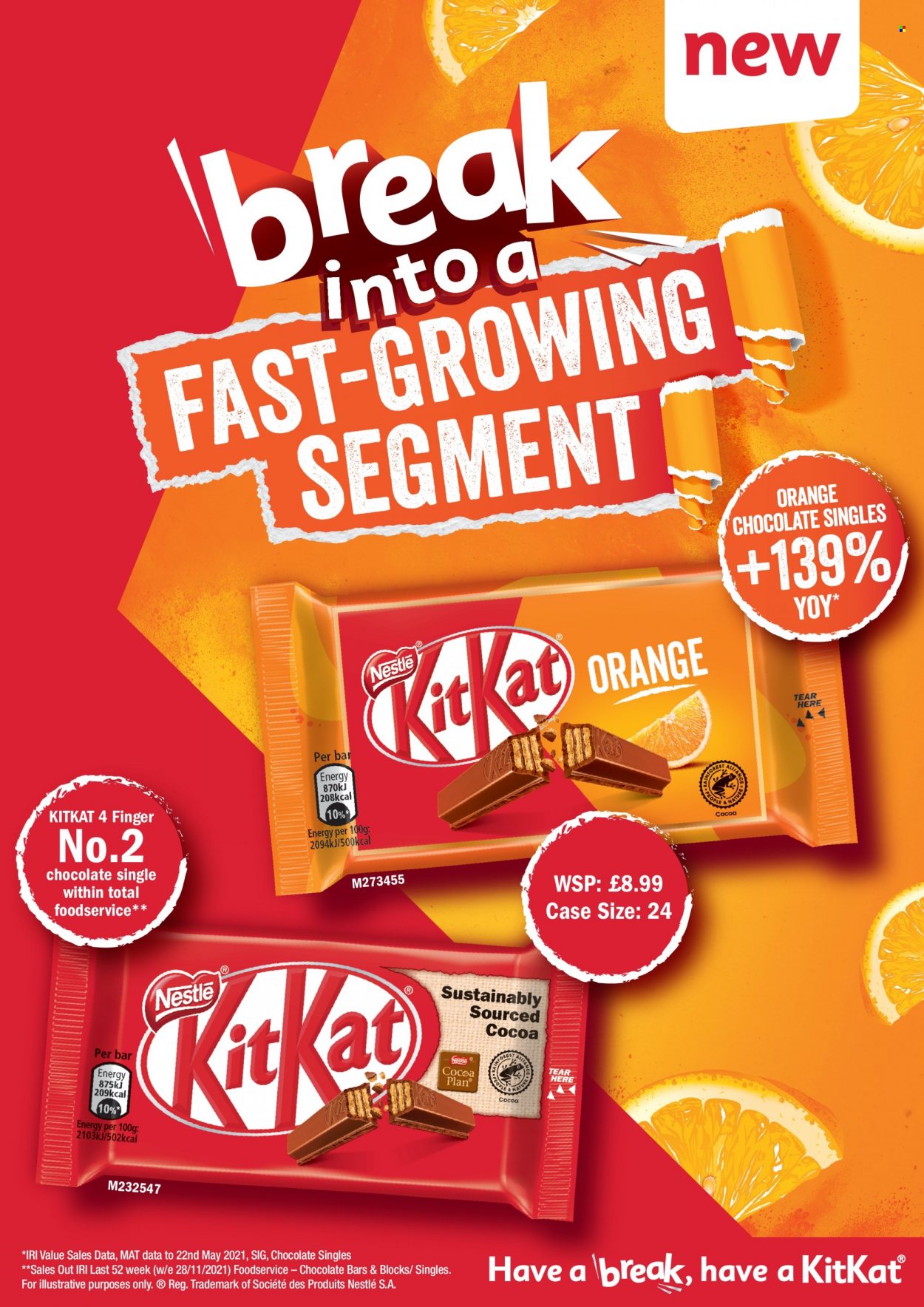 thumbnail - Makro offer  - 21/03/2022 - 31/05/2022 - Sales products - oranges, Nestlé, KitKat, chocolate bar, cocoa. Page 52.