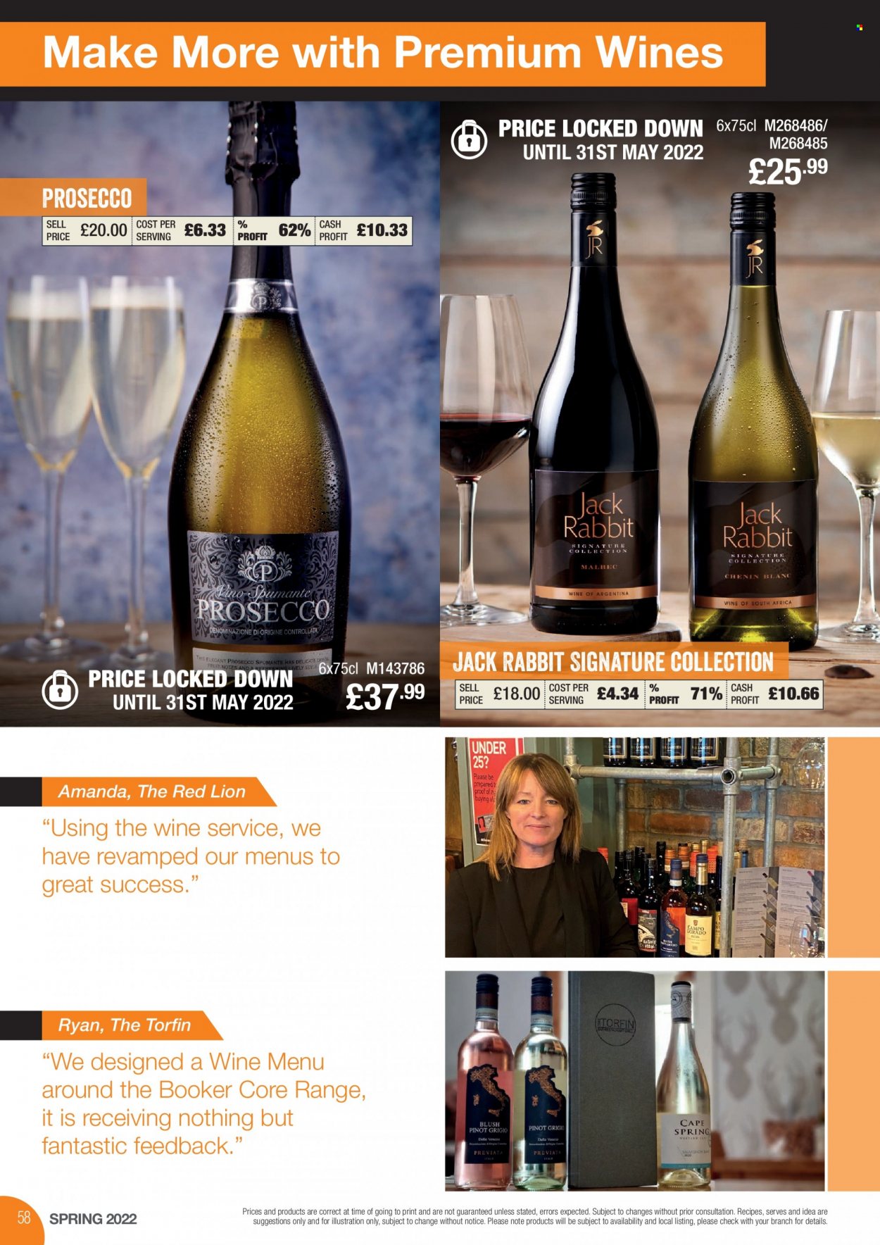 thumbnail - Makro offer  - 21/03/2022 - 31/05/2022 - Sales products - rabbit, prosecco, wine. Page 58.