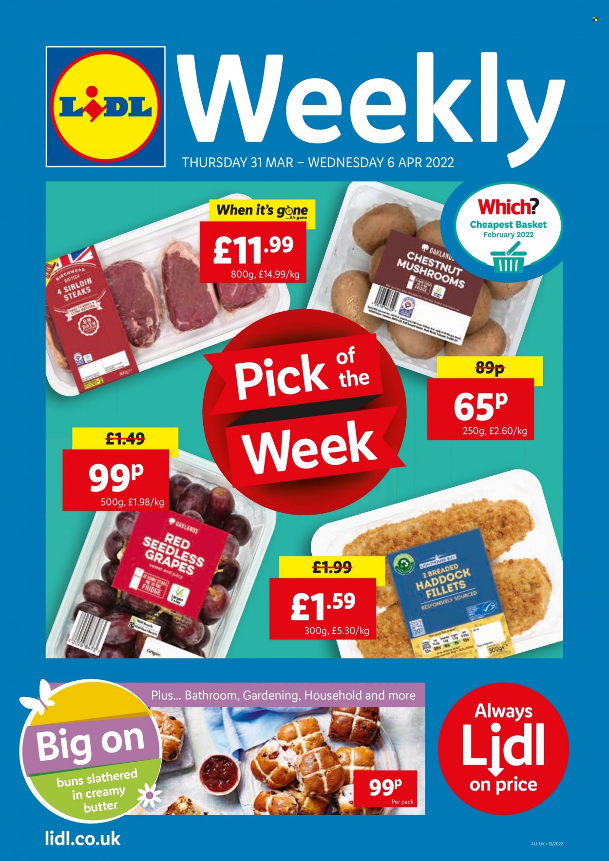 Lidl offer - 31/03/2022 - 06/04/2022. Page 1