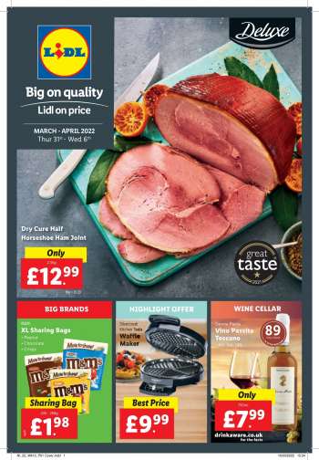Lidl offer  - 31.3.2022 - 6.4.2022.