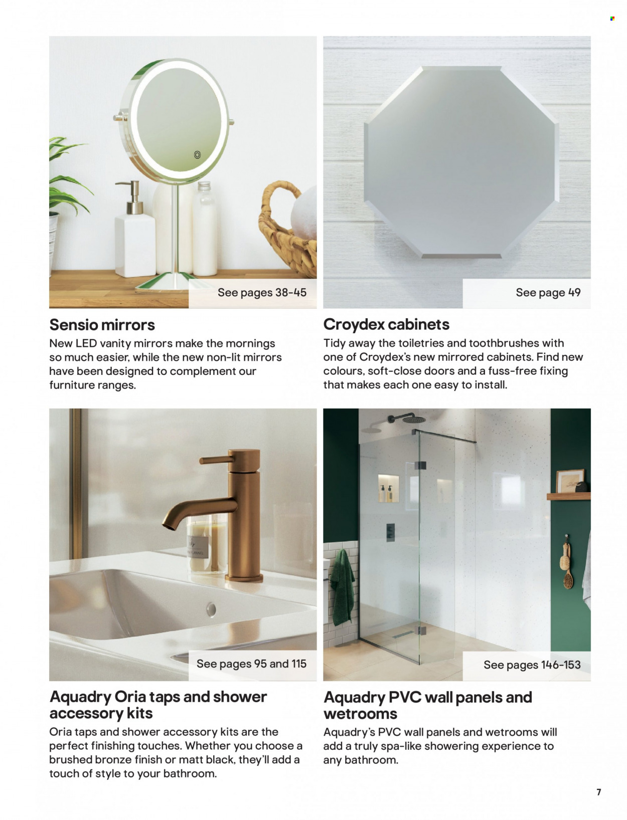 thumbnail - B&Q offer  - Sales products - vanity, mirror. Page 7.