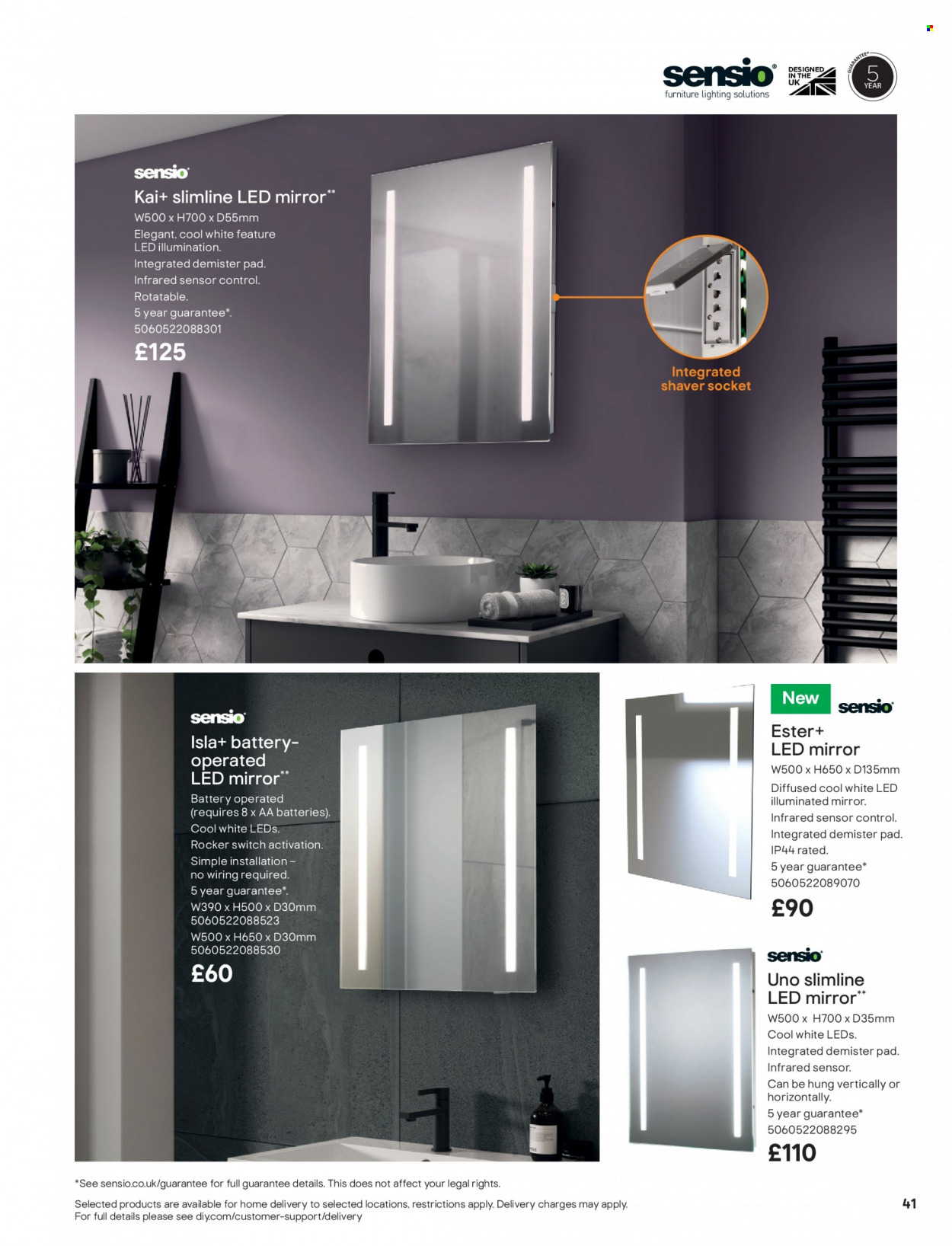 thumbnail - B&Q offer  - Sales products - mirror. Page 41.