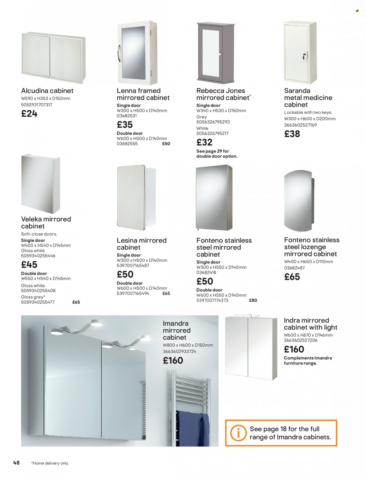 thumbnail - B&Q offer  - Sales products - cabinet. Page 48.