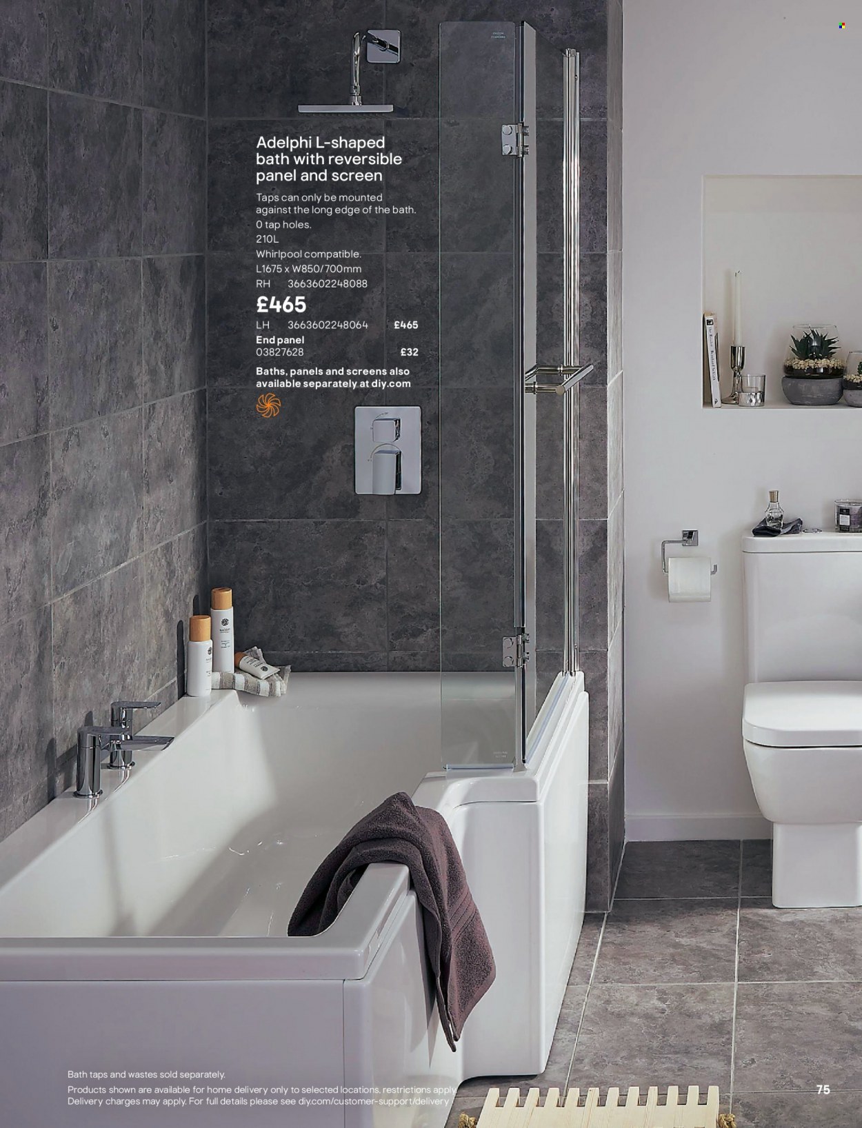 B&Q offer. Page 75