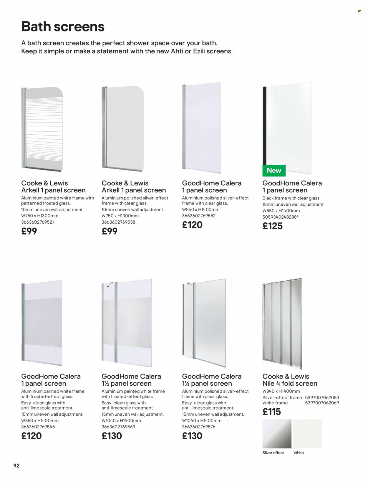 B&Q offer. Page 92