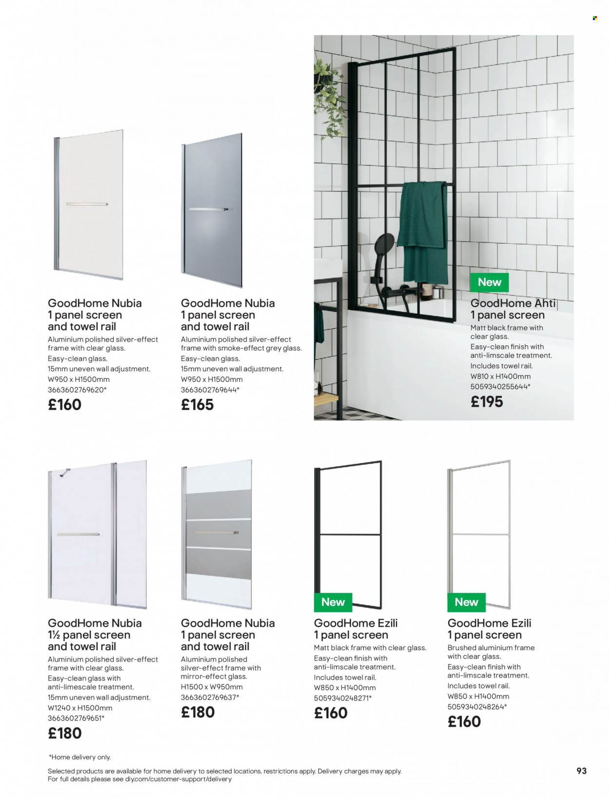 thumbnail - B&Q offer  - Sales products - mirror. Page 93.