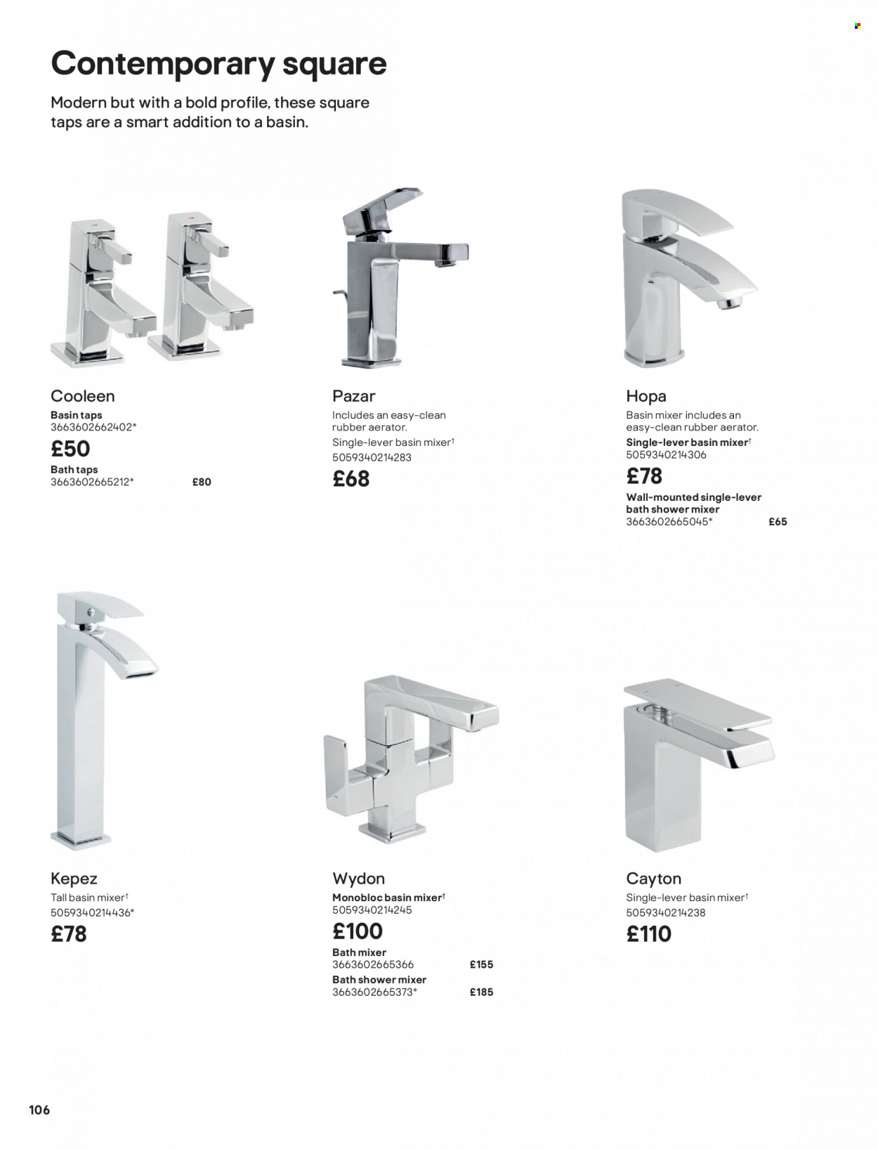 B&Q offer. Page 106