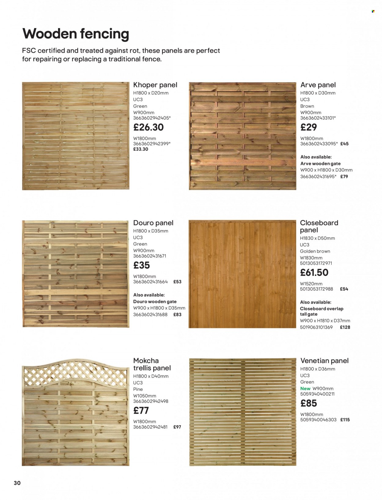 B&Q offer. Page 30