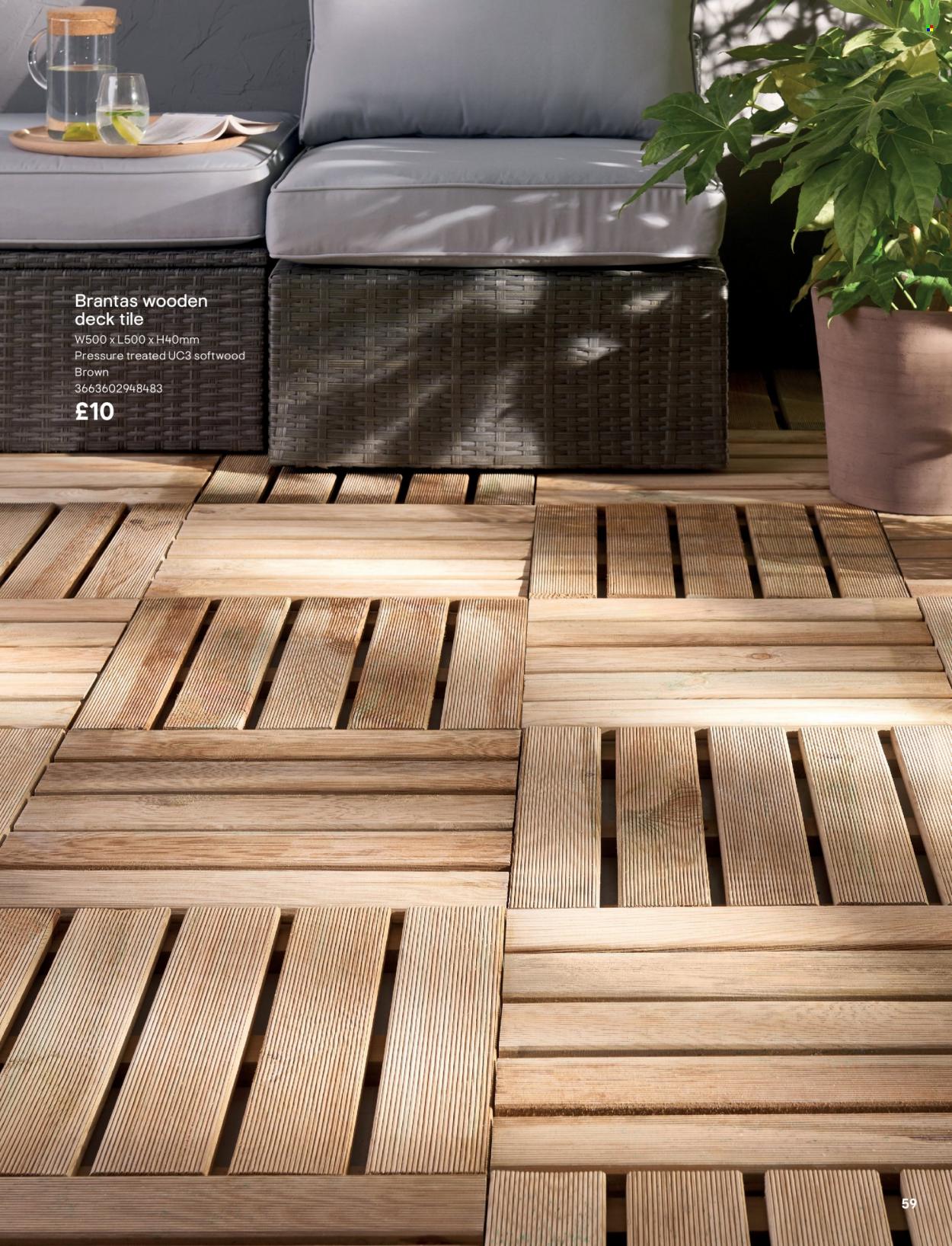 B&Q offer. Page 59