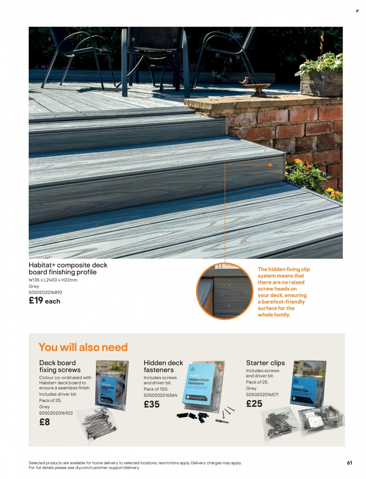 B&Q offer. Page 61