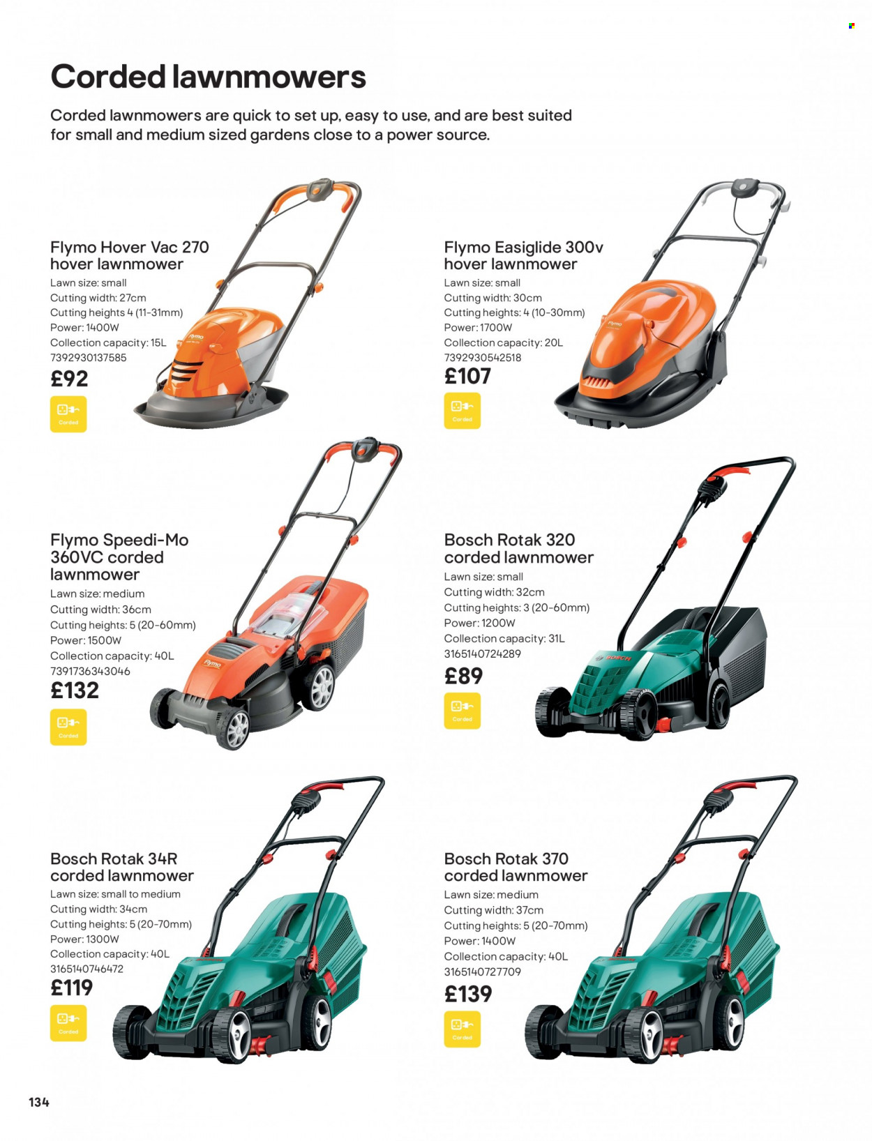 B&Q offer. Page 134