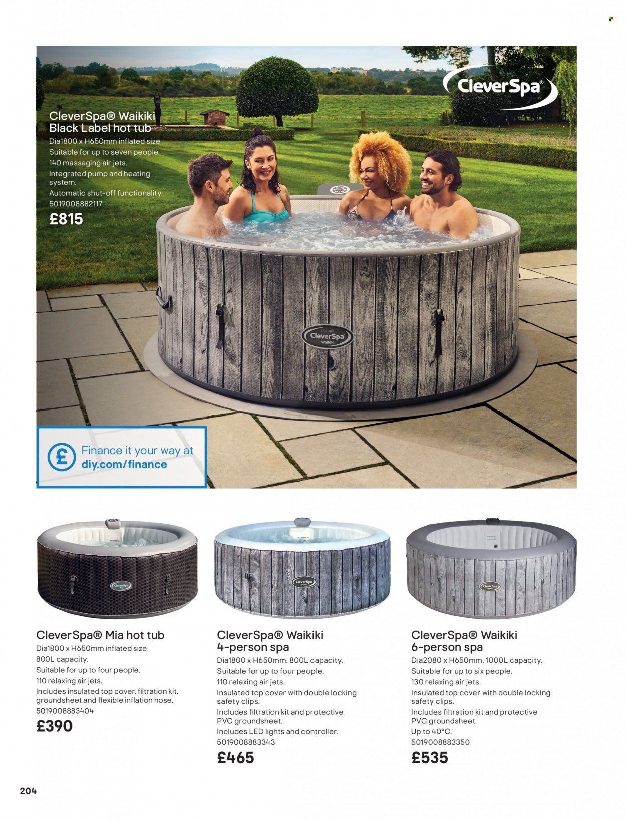 B&Q offer. Page 204
