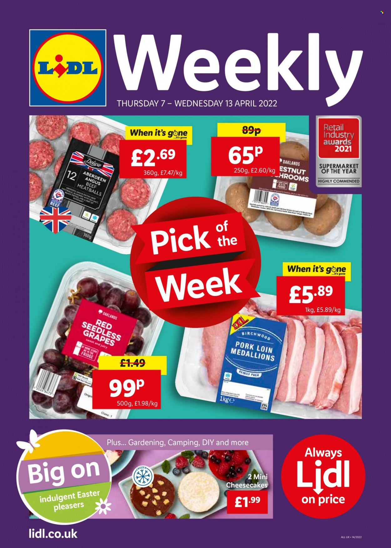 Lidl offer - 07/04/2022 - 13/04/2022. Page 1