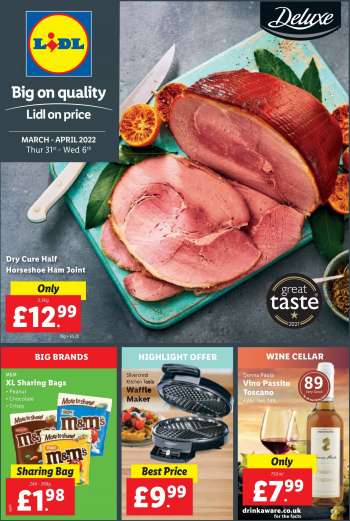 Lidl offer  - 31.3.2022 - 6.4.2022.