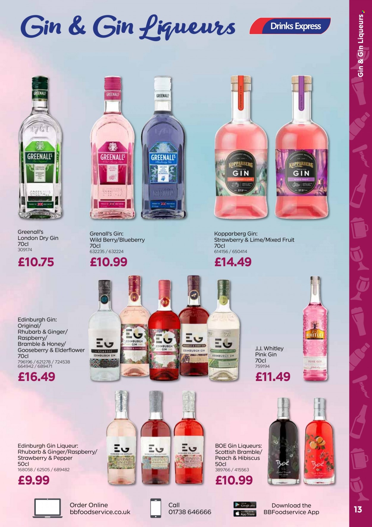thumbnail - Bestway offer  - 01/04/2022 - 26/05/2022 - Sales products - Kopparberg, honey, gin, liqueur. Page 13.