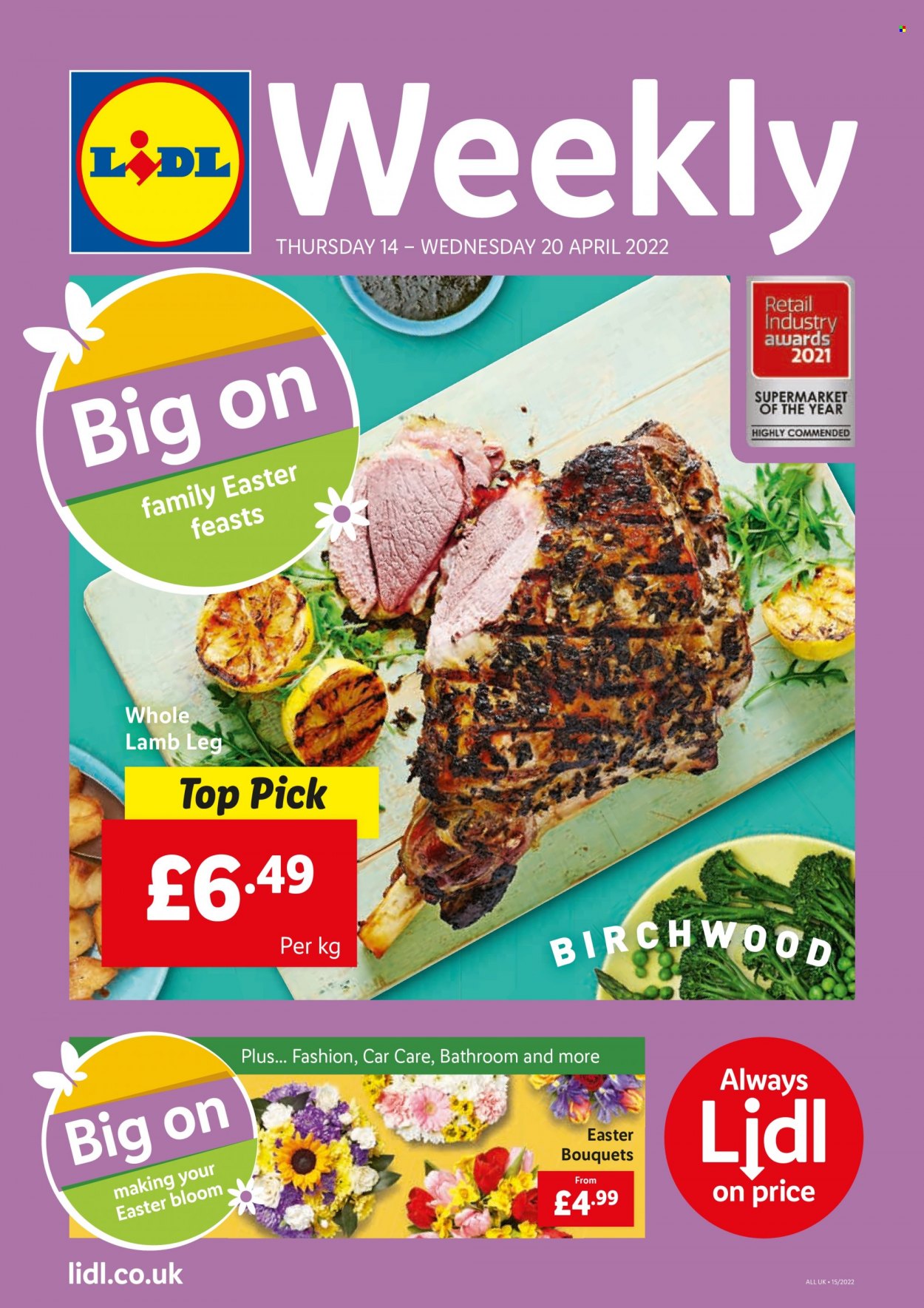 Lidl offer - 14/04/2022 - 20/04/2022. Page 1