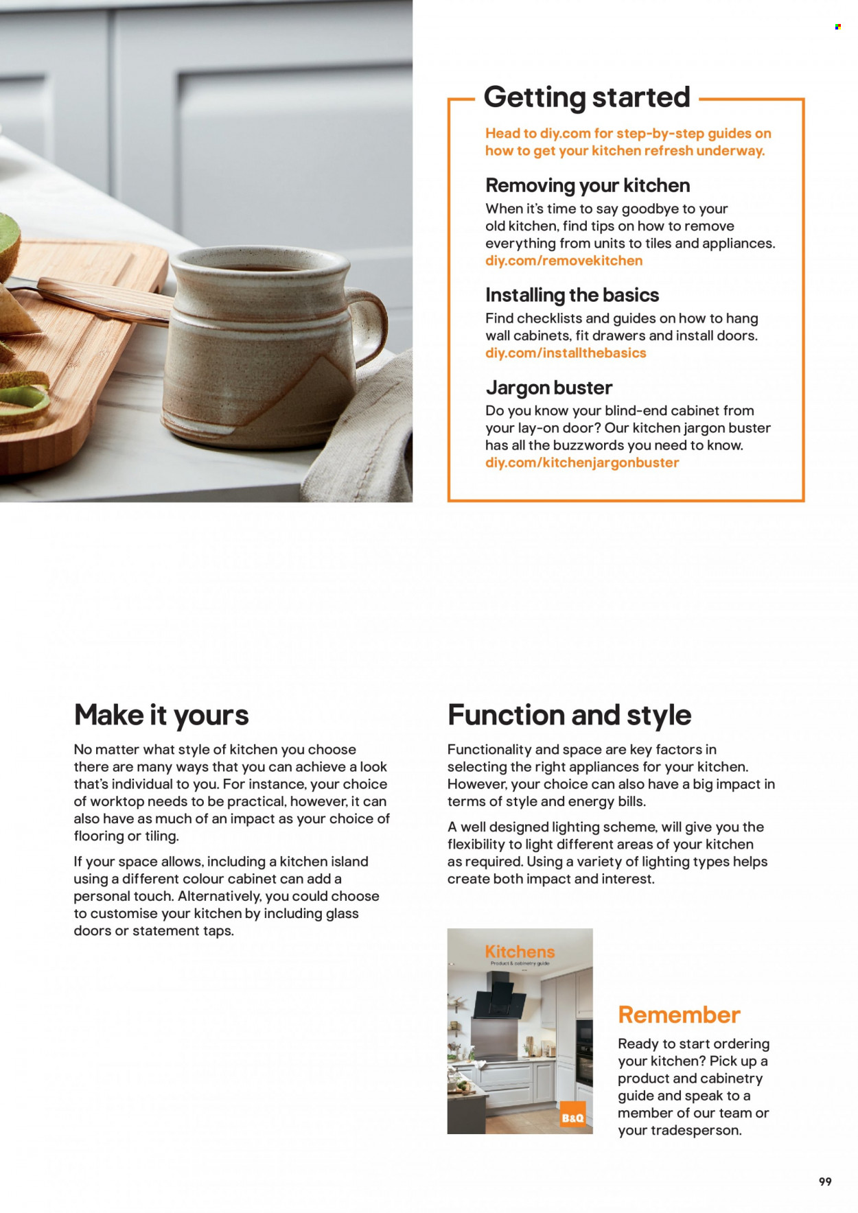 B&Q offer. Page 99
