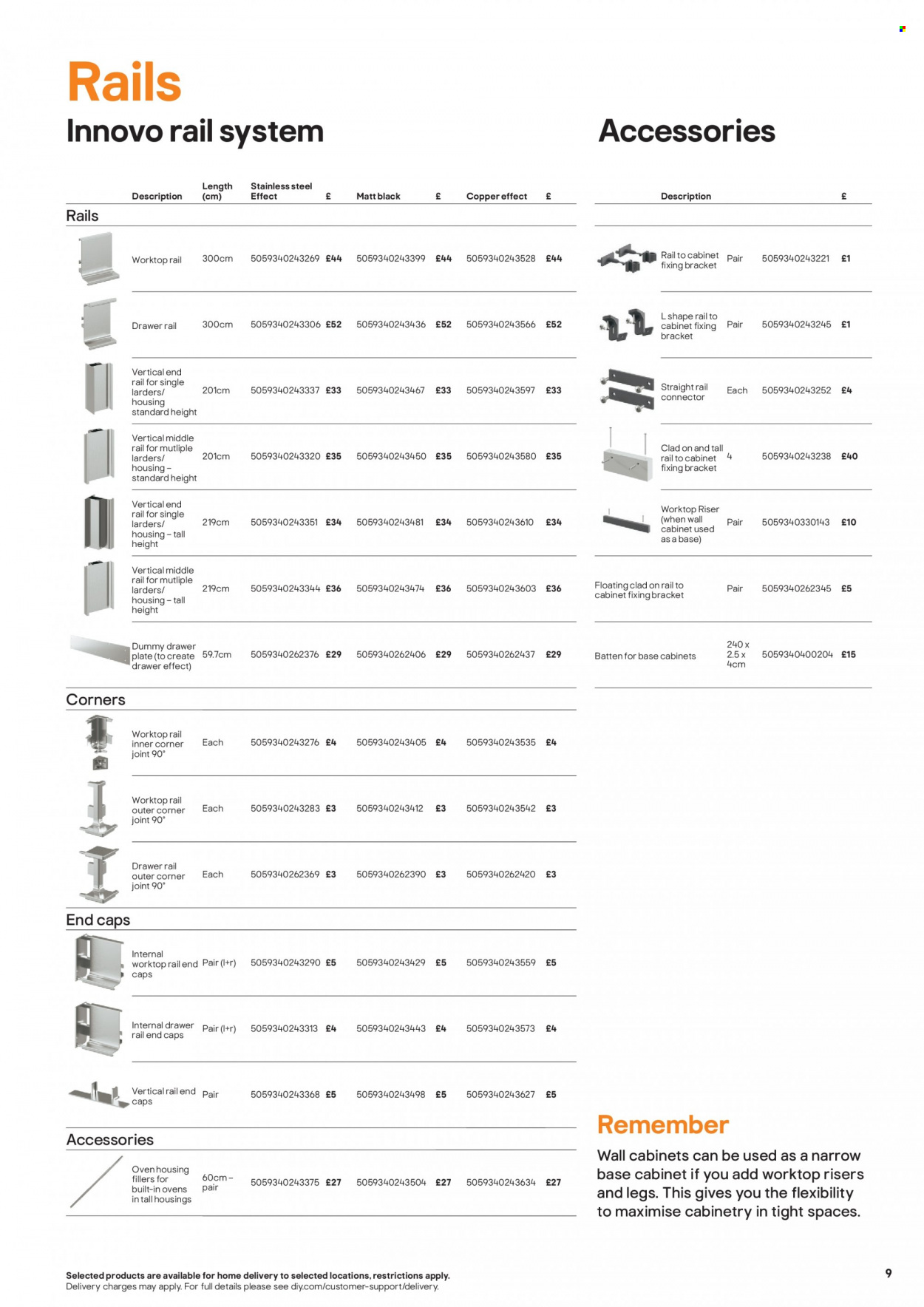 thumbnail - B&Q offer  - Sales products - cabinet. Page 9.