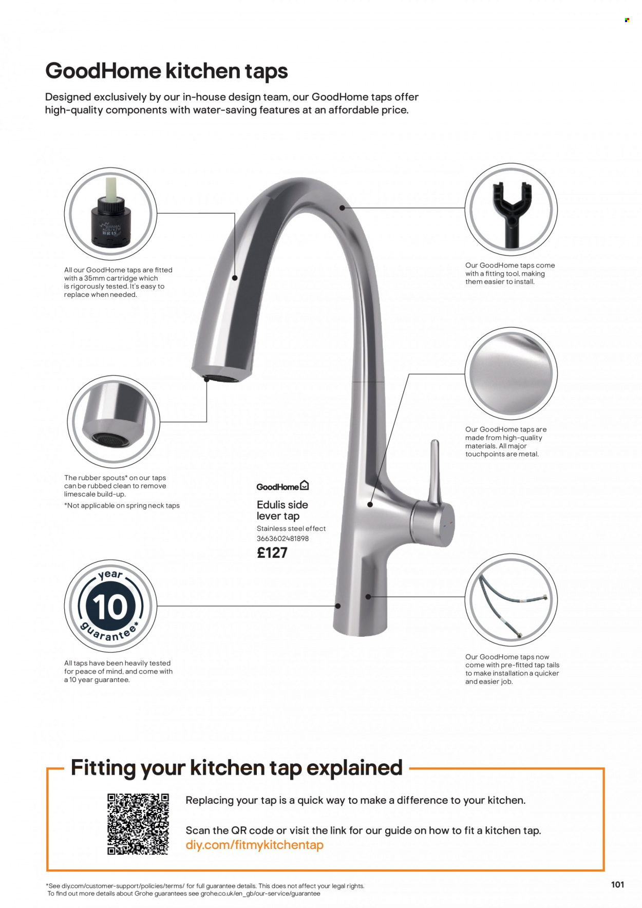 B&Q offer. Page 101