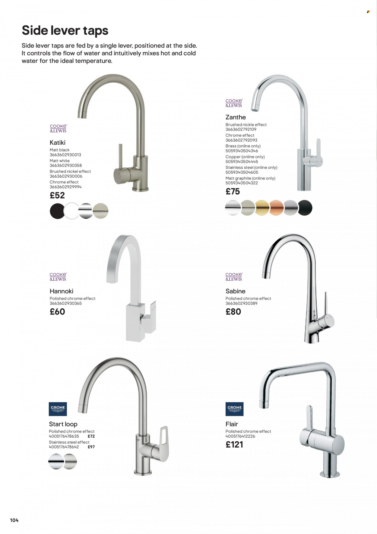 B&Q offer. Page 104