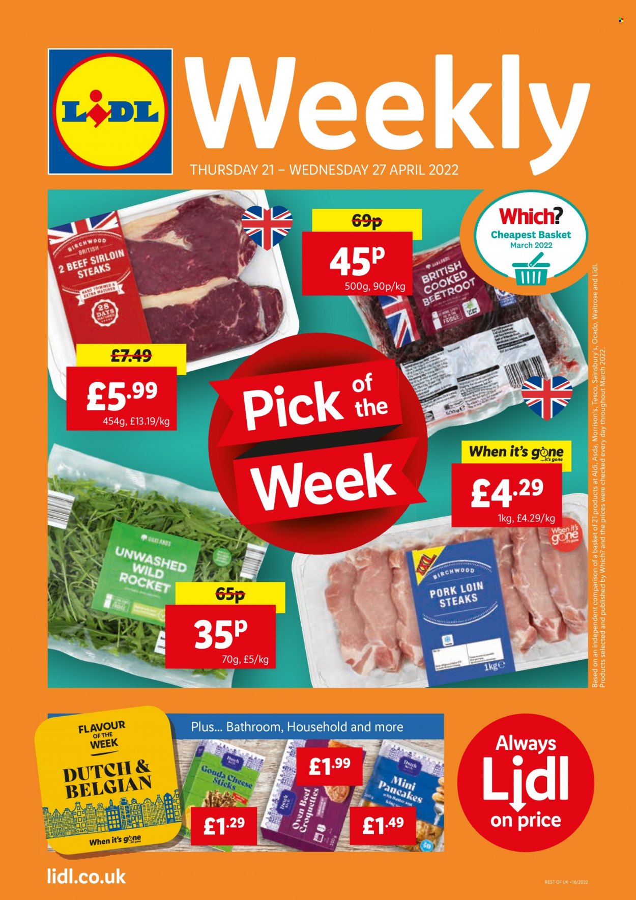 Lidl offer - 21/04/2022 - 27/04/2022. Page 1