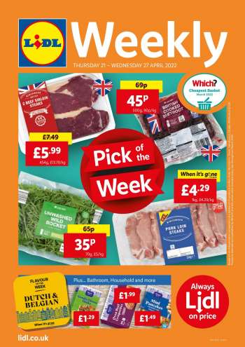 Lidl offer  - 21.4.2022 - 27.4.2022.