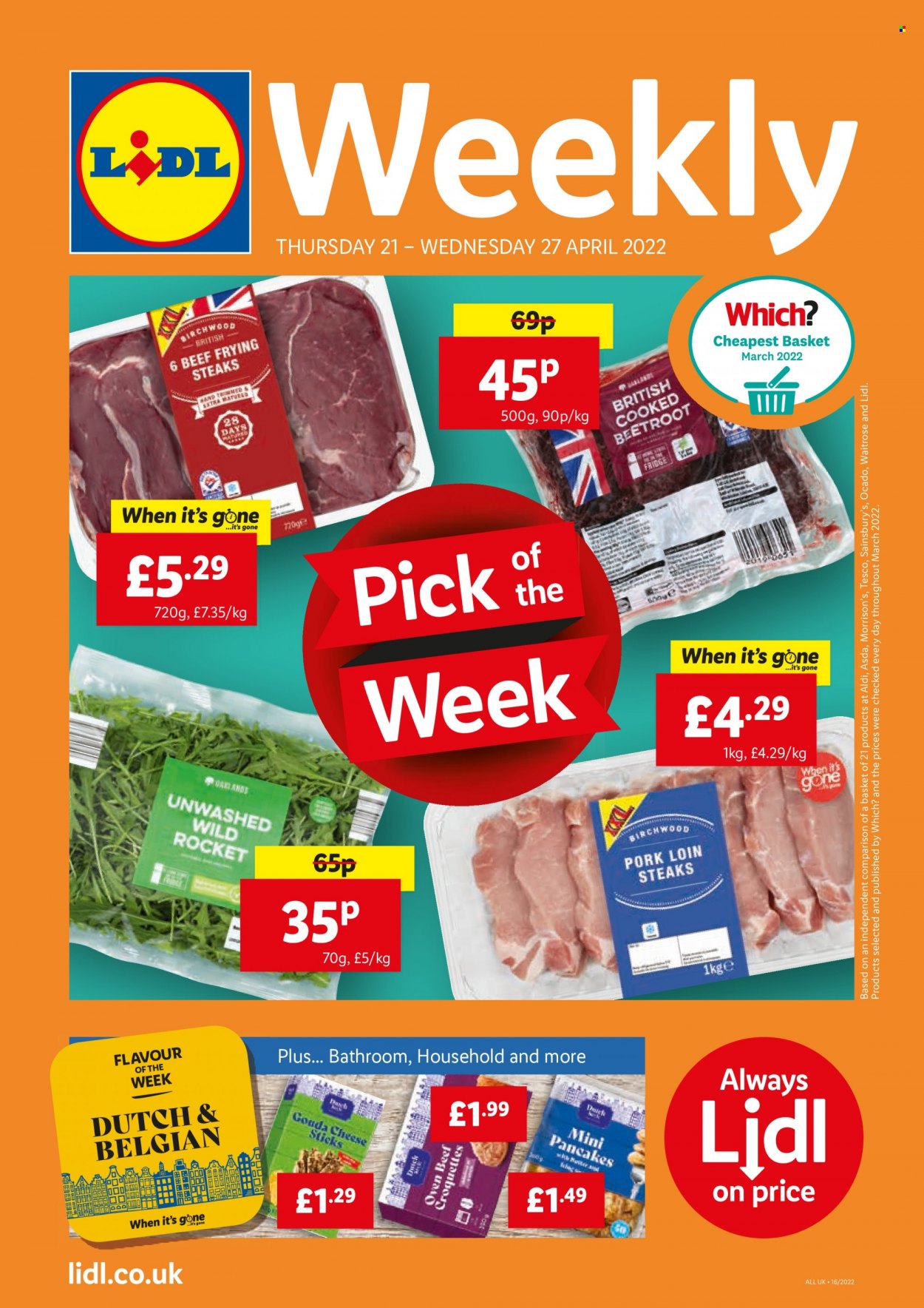 Lidl offer - 21/04/2022 - 27/04/2022. Page 1