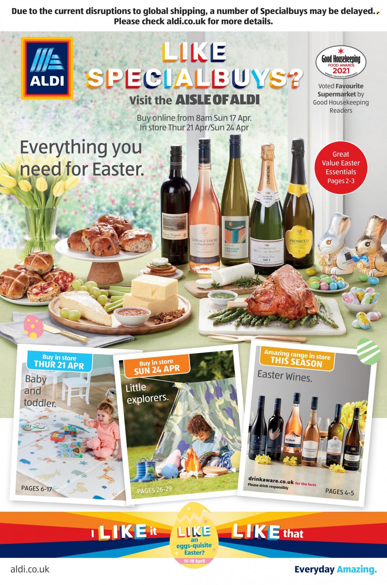 Aldi offer - 17/04/2022 - 24/04/2022. Page 1