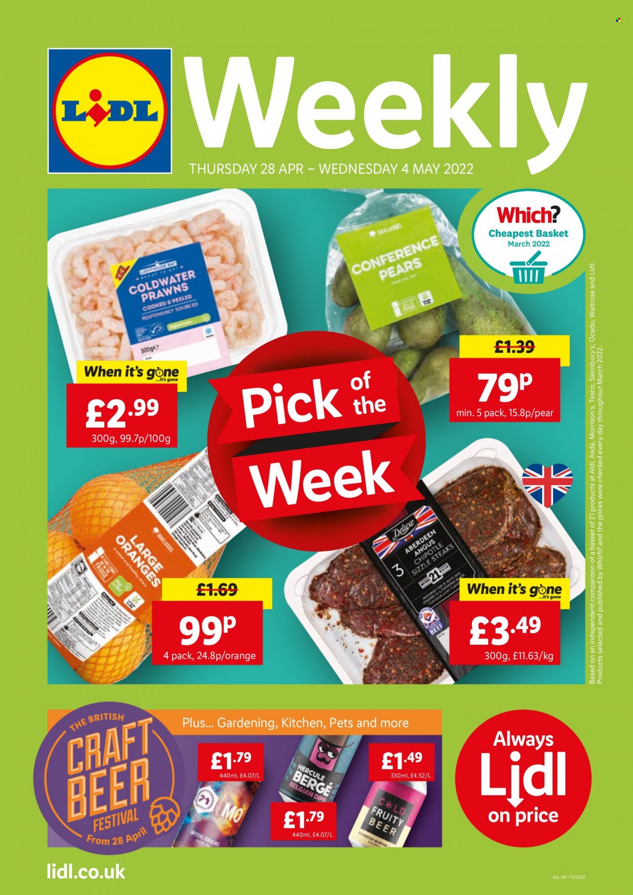 Lidl offer - 28/04/2022 - 04/05/2022. Page 1