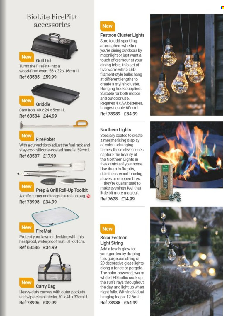 thumbnail - Lakeland offer  - Sales products - lid, canvas, bulb, LED bulb, aa batteries. Page 11.