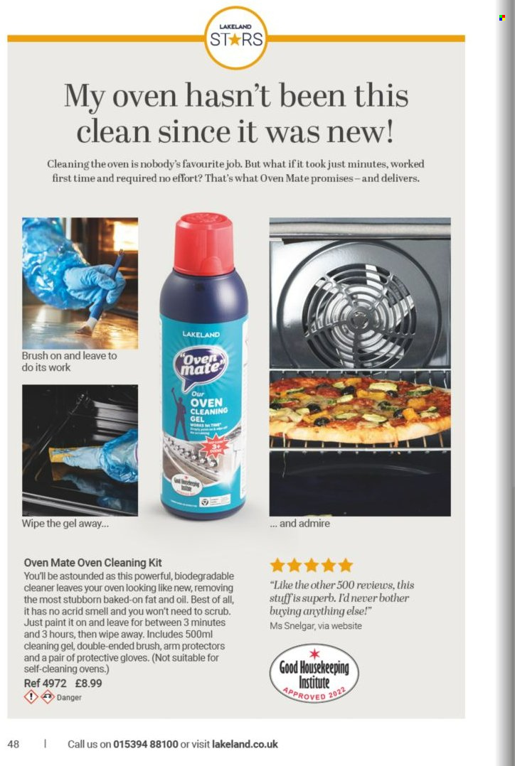 thumbnail - Lakeland offer  - Sales products - cleaner. Page 48.