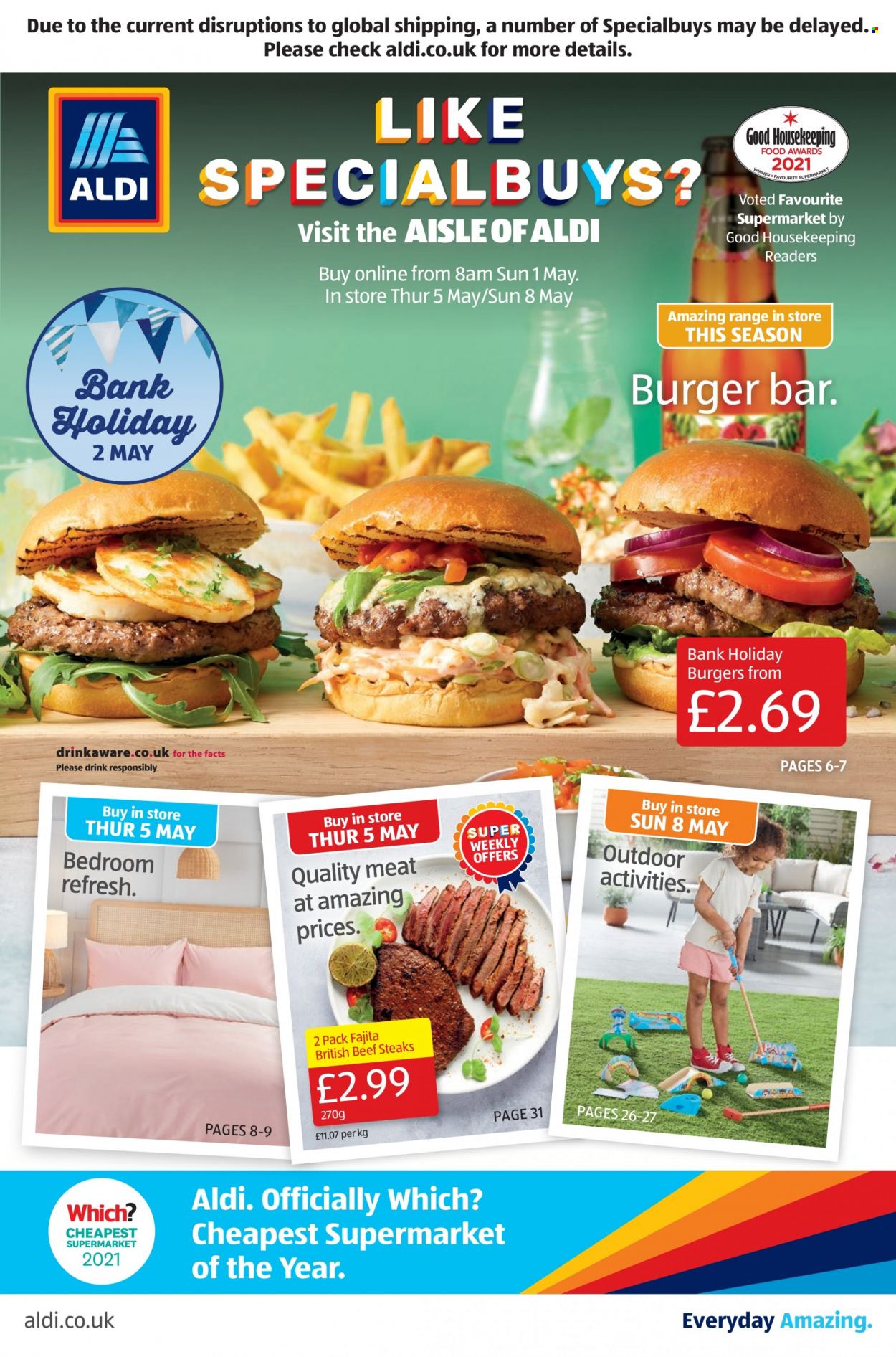 Aldi offer - 01/05/2022 - 08/05/2022. Page 1