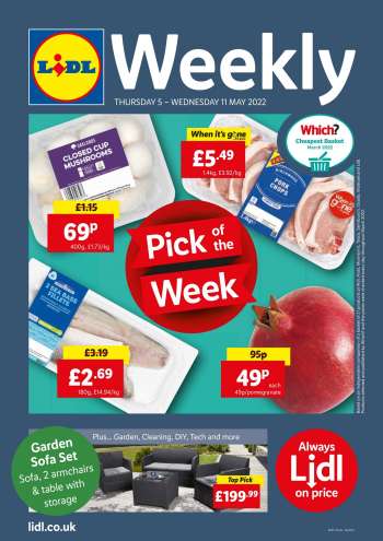 Lidl offer  - 5.5.2022 - 11.5.2022.