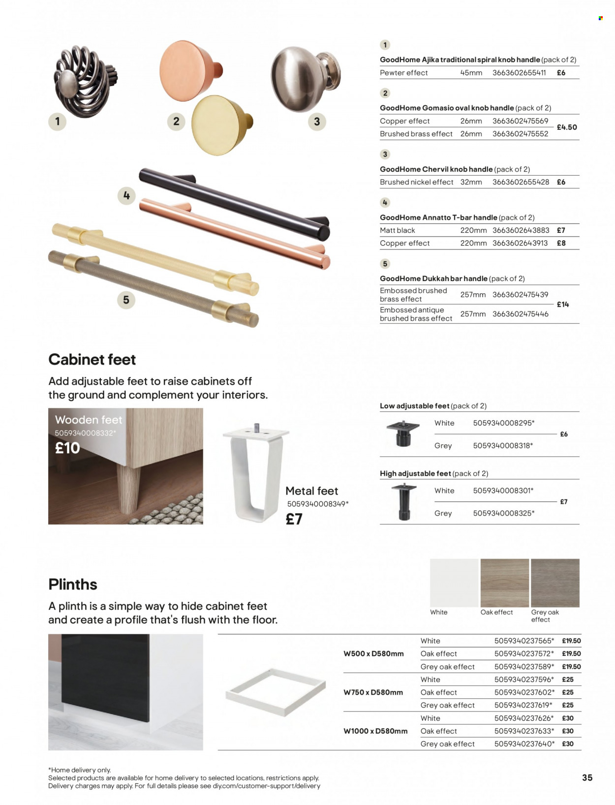 thumbnail - B&Q offer  - Sales products - cabinet. Page 35.