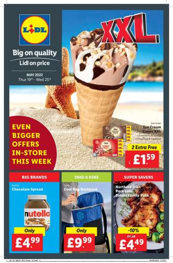 Lidl offer  - 19.5.2022 - 25.5.2022.