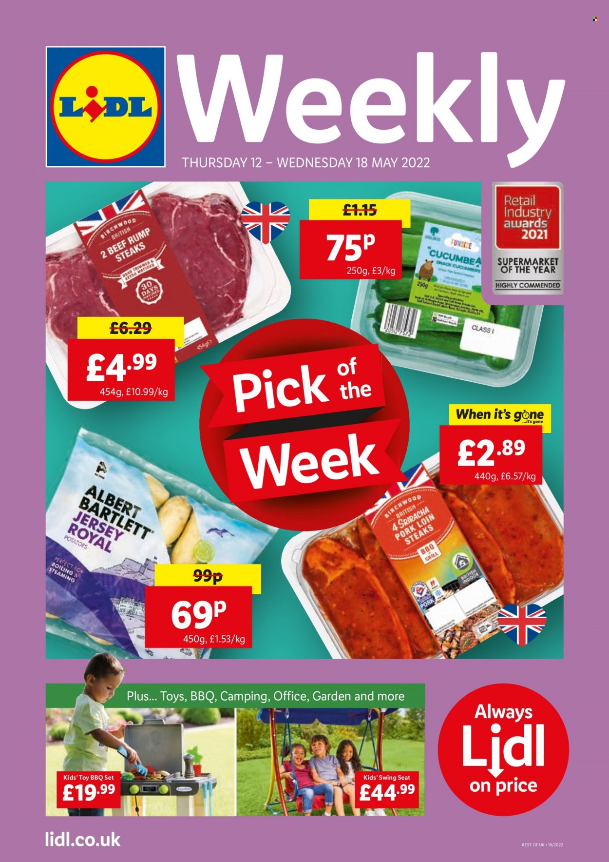 Lidl offer - 12/05/2022 - 18/05/2022. Page 1